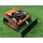 FM-SOLAR CW-500 Orange mit Schneepflug