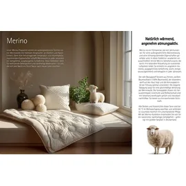 Garanta merino-Extra-Leichtbett Größe 200x200 - Beige