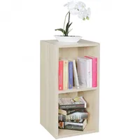 Lovinghome Regal Standregal 2 Regalfächer KLARA sonoma 30x30x60 cm