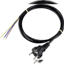 Sygonix SY-5178372 Strom Anschlusskabel Schwarz 5 m
