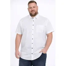 man's world plus Kurzarmhemd Weiß 47/48
