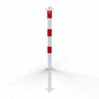 Schake Absperrpfosten Typ 460B/1, ortsfest, Ø 60mm, zum Einbetonieren,