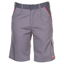 Planam Highline Shorts zink/schiefer/rot