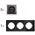 McPower Steckdosen Set McPower Flair ''Beginner 3S-Style'' anthrazit, - Glasrahmen
