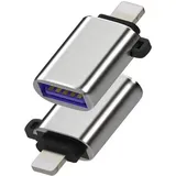 MicroConnect Lightning auf USB-A Adapter Mehrfarbig