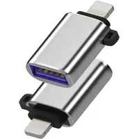 MicroConnect Lightning auf USB-A Adapter Mehrfarbig
