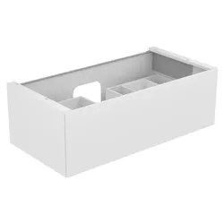 Edition 11 Waschtischunterbau mit Auszug u. Beleuchtung 1050 x 350 x 535 mm Eiche hell/Eiche hell WUB Edition 11 31251, 1 Auszug, Bel., Eiche hell/Eiche hell