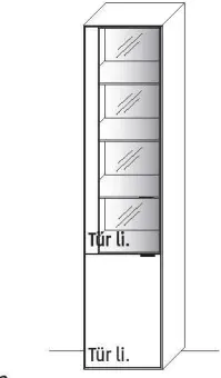 Wöstmann WM 2470 Zeilenschrank 6443