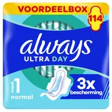 Always Damenbinden Ultra Normal mit Flügeln 114 St.