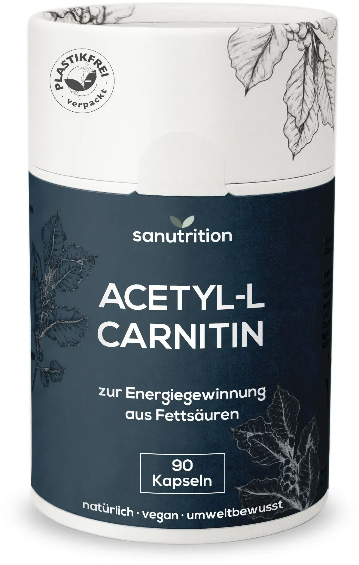 Sanutrition® - Acetyl-L-Carnitin 500 mg Kapseln 90 St