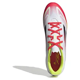 adidas F50 Club FG/MG Herren Cloud White/Core Black/Solar Yellow 43 1/3