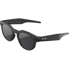 OAKLEY Meta HSTN - mit AI, Audio-, Foto- und Videokompatibilität Black, PrizmTM Black Polarized AI Glasses