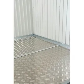 Biohort Bodenplatte für Gerätehaus Europa 1, Geräteschrank 150, WoodStock 230 0,5 m2 Silber
