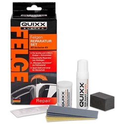 QUIXX Reparatur-Set Quixx Felgen Reparatur Set Alufelgen Silber Kit silberfarben