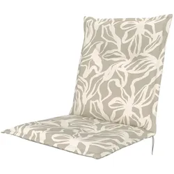 Sungarden Sesselauflage  Naxos ¦ beige ¦ Maße (cm): B: 50 H: 6