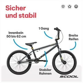 S'COOL XtriX 20 Zoll RH 25 cm grau/beige