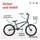 S'COOL XtriX 20 Zoll RH 25 cm grau/beige