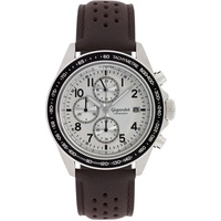 Gigandet Herren Analog Japanisches Quarzwerk Uhr mit Leder Armband 2VNAG24/008