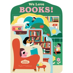 Bookscape Board Books: We Love Books!, Pappband