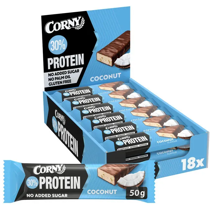 Corny Protein Power Kokos, 18er Pack