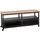 MCW N28 Lowboard 55x130x36cm Schwarz/Natur Holz/Metall