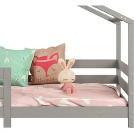 Idimex Hausbett RENA 90 x 200 cm Kiefer grau