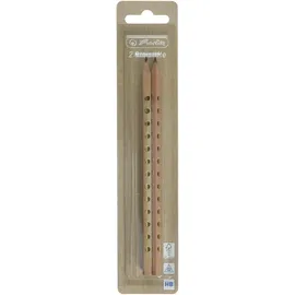 Herlitz Bleistift Pure Glam dreikant 2 St.