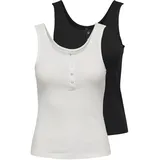 Only Tanktop ONLSIMPLE LIFE Weiß S