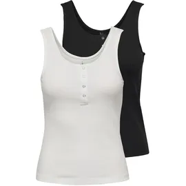 Only Tanktop ONLSIMPLE LIFE Weiß S
