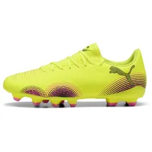 Puma Future 8 Play FG/AG Unisex Fussballschuh, Yellow Alert-PUMA Black-Sun Struck, 44