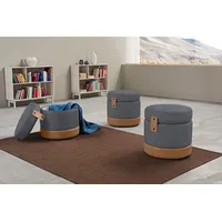 Egoitaliano Hocker »Tonder, Designhocker als Blickfang mit tollen Details«,