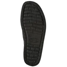 Fischer Markenschuh Andy Pantoffeln Schwarz/Grau 45