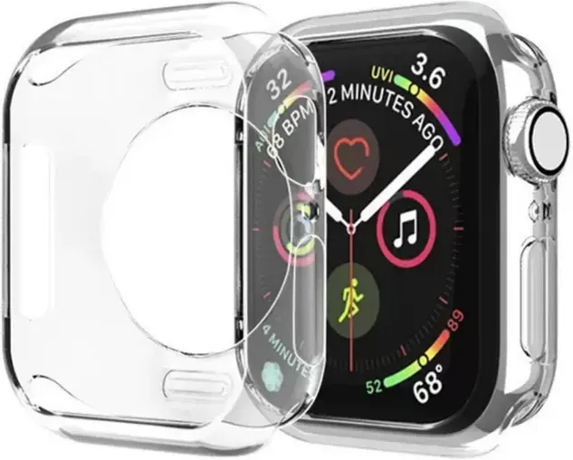 Ultra Clear Schutzfolie für Apple Watch 45 mm (Serie 7/8/9) – Transparent