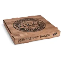 SWS 100 Pizzakarton aus Mikrowellpappe kraft 30 x 30