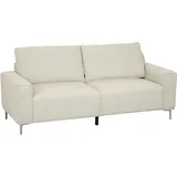 Homcom Couch 3-Sitzer Cremeweiß