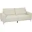 Homcom Couch 3-Sitzer Cremeweiß