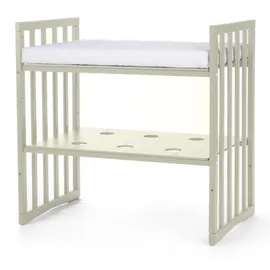 Waldin Babybett OWAL Kinderbett 7in1 mit Matratze,