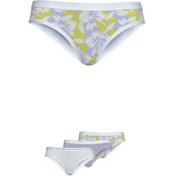 Fila Slip »WOMAN BRIEF«, (3er Pack) Fila grau-weiß-bunt XL