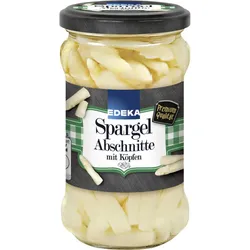 EDEKA Spargel Abschnitte mit Köpfen 280G