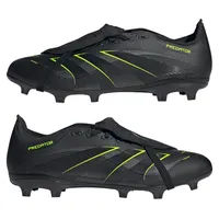 adidas Predator League Fold-Over Tongue FG/MG Herren Core Black/Carbon/Lucid Lemon 46