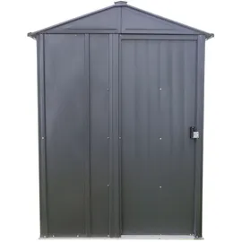 SPACEMAKER Metallgerätehaus 5x4 1,45 x 1,17 m grau