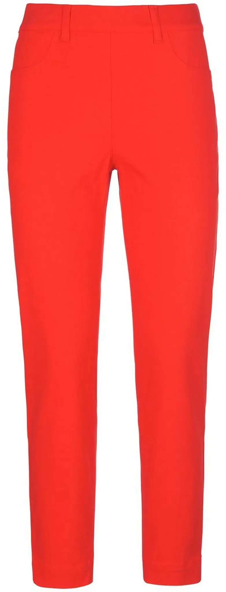 Le pantalon longueur chevilles  Peter Hahn rouge