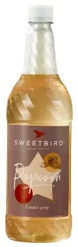 Sweetbird Popcorn Sirup für Latte und Frappe Getränke