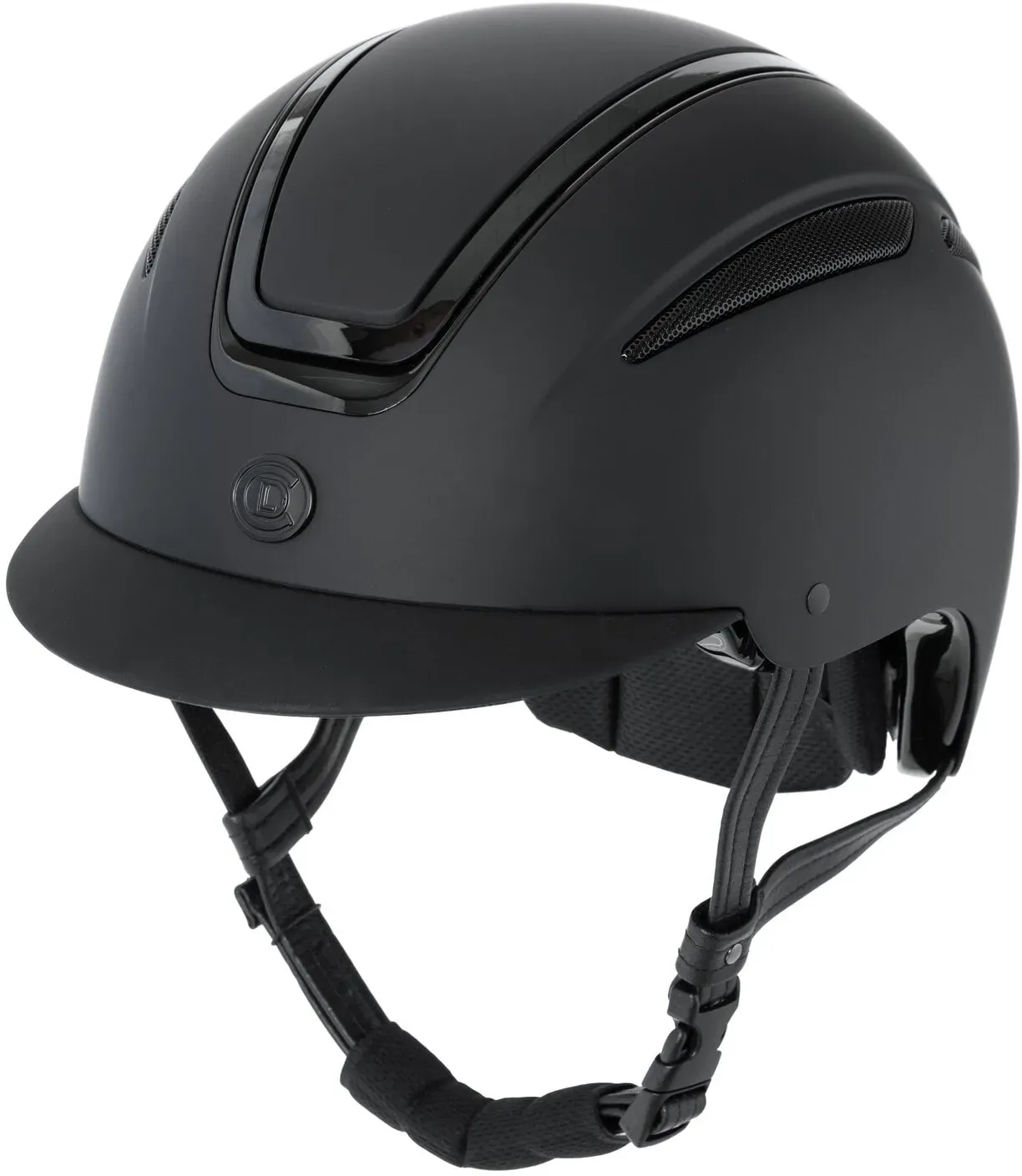 Cheval de Luxe Reithelm Milano black M(56-58)