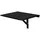 Costway Klapptisch 80 x 60 x 0 cm Schwarz
