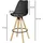 Wohnling Barhocker WL5.046 schwarz, 2 St.