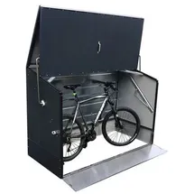 Tepro Fahrradbox anthrazit abschließbar BxTxH: 196x89x133 cm