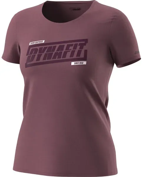 Dynafit Graphic - T-Shirt Bergsport - Damen - Bordeaux/Dark Bordeaux/Pink - I44 D38