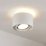 ARCCHIO Deckenlampe Walisa, Ø 15 cm, weiß, Metall, GU10