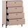 Schildmeyer Kommode Smash 701904, apricot, 80,1 x 40 x 116,7 cm,